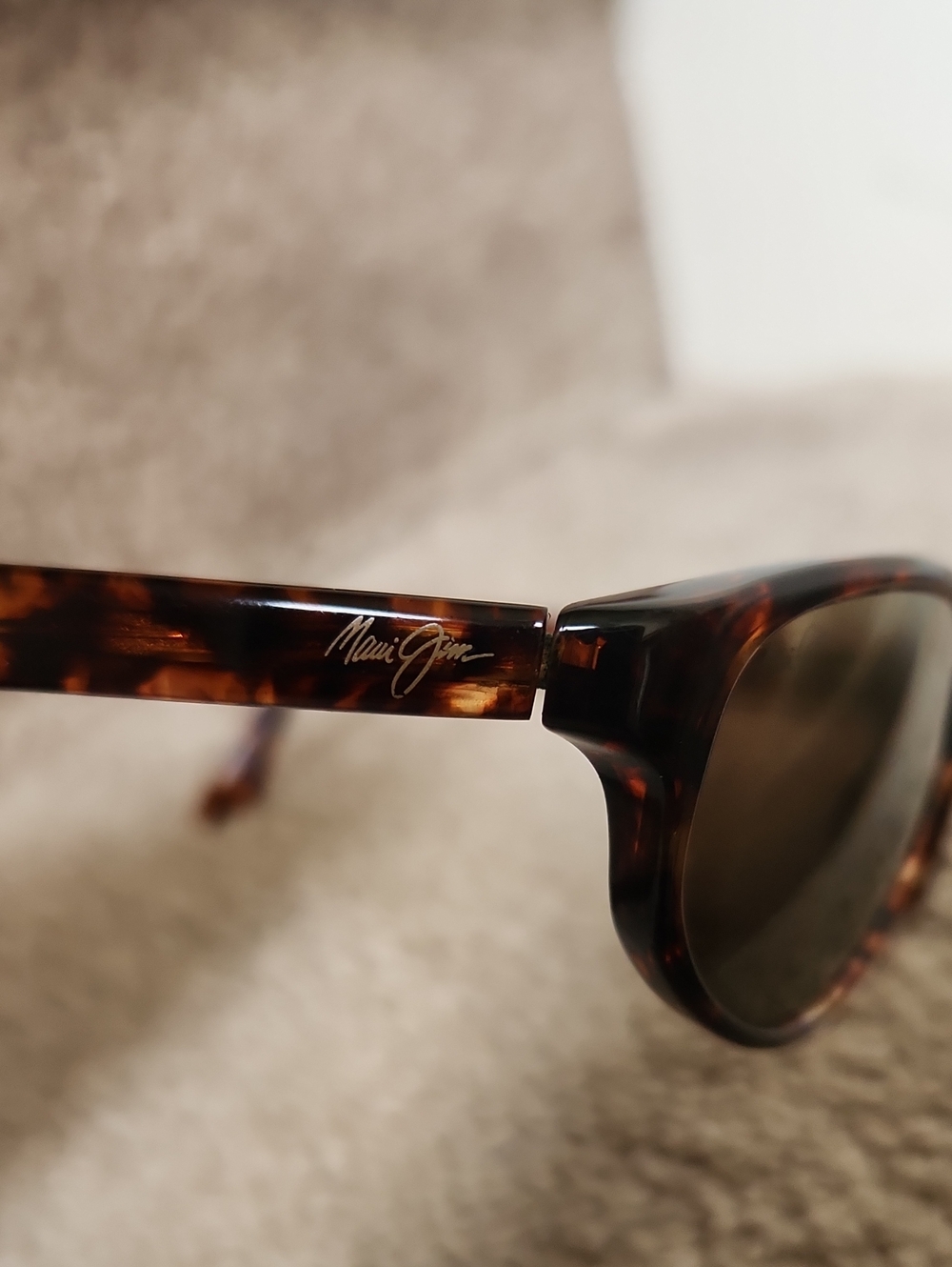 Vintage Maui Jim Tortoiseshell Sunglasses MJ158. 10 - Picture 6 of 14